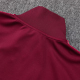 25/26 Bayern Maroon Kids Jacket Tracksuit #E2510