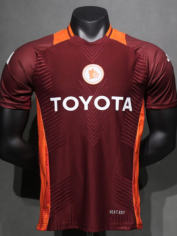 24/25 Roma Maroon Special Edition Player Version Soccer Jersey