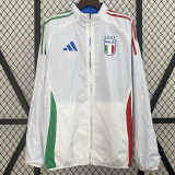 24/25  Italy White & Blue Double Sided Windbreaker (双面风衣)