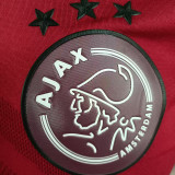 2025  Ajax Red  Player Version  Polo Shirt