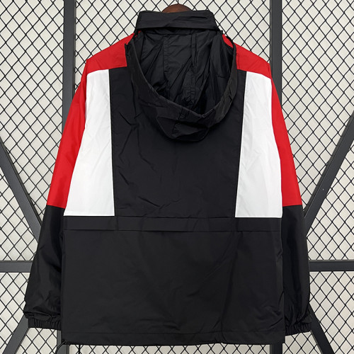 2024 New NK Black &White &Red  Windbreaker（连帽）