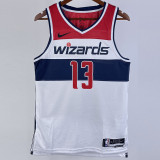 22/23 Wizards POOLE #13 White Top Quality Hot Pressing NBA Jersey