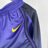 24/25 Lakers Purple City EditionTop Quality NBA Pants