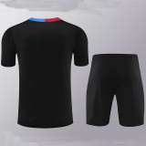 24/25 BAR Black Training Short Suit
