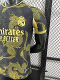 25/26 RMA Golden Dragon Edition Black  Fans Soccer Jersey