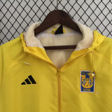 23/24 Tigres UANL Yellow Windbreaker (黑边)