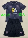 24/25 Burnley FC Away Fans Soccer Jersey(成人胸前带96)