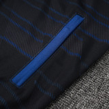 24/25 INT Light Royal Blue Kids Inkjet Jacket Tracksuit#E957(童装)