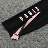 24/25  PSG Jordan Black Player version Half Pull Tracksuit  (半拉链)