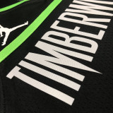 22/23 TIMBERWOLVES ROSE #25 Black Top Quality Hot Pressing NBA Jersey (Trapeze Edition)