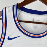 2018/2019 KNICKS ANTHONY #7 White Top Quality Hot Pressing NBA Jersey