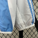 24/25 Argentina White & Blue Double Sided Windbreaker (双面风衣)