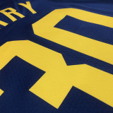 22/23 WARRIORS CURRY #30 Royal blue Top Quality Hot Pressing NBA Jersey (Trapeze Edition)