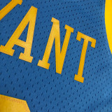 2002 LAKERS BRYANT #8 Light blue Retro Top Quality Hot Pressing NBA Jersey