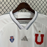 24/25  Universidad De Chile  Away Fans Soccer Jersey