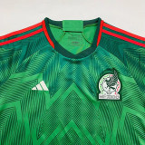 22/23 Mexico Home World Cup Long Sleeve Soccer Jersey (长袖)