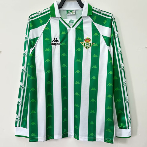 1995/1997 Real Betis Home Long sleeve Retro soccer jersey (长袖)