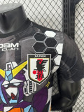 25/26 Japan  Black Robot  Player Version  Soccer Jersey