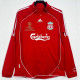 2006/2008 LIV Home(UCL) Long Sleeve Retro Soccer Jersey欧冠版、胸前字