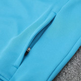 25/26 AD Lake Blue Jacket Tracksuit #2314湖蓝色
