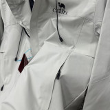 24/25 F705 CAMEL White Single Layer Hooded Windbreaker (连帽）