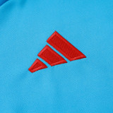 25/26  Flamengo Sky Blue Jacket Tracksuit #A842