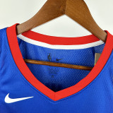 24/25  KINGS LAVINT # 8 Blue City Edition  Top Quality Hot Pressing  Retro NBA Jersey