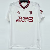 23/24 Man Utd Third 1:1 Fans Soccer Jersey