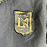 23/24 Los Angeles Black & Green Double Sided Windbreaker (双面风衣) 金色边