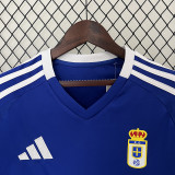 24/25 Real Oviedo Home Fans Soccer Jersey
