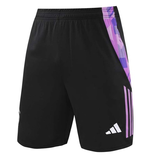 24/25 Germany Black Training Shorts Pants(紫边）
