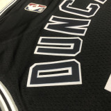 22/23 SA Spurs DUNCAN #21 Black Top Quality Hot Pressing NBA Jersey (Retro Logo)