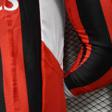 24/25 ACM Home  Player Version  Long  Soccer Jersey（长袖球员）