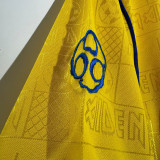 2008 Iron lady（West Ham）  Yellow  Retro Soccer Jersey  （铁娘子）