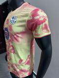 25/26 BAR Yellow Pink Special Edition  Player Version Soccer Jersey
