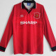 1994/1996 Man Utd Home Long sleeve Retro soccer jersey (长袖)