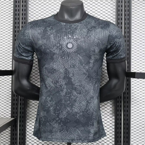 24/25 Argentina Grey Black Special Edition  Player Version Soccer Jersey