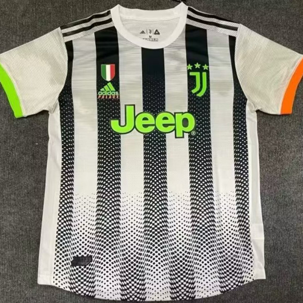 2019/2020 JUV Co Branded Version Retro Soccer Jersey