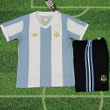 24/25  Argentina 50th Anniversary Edition Kids Soccer Jersey