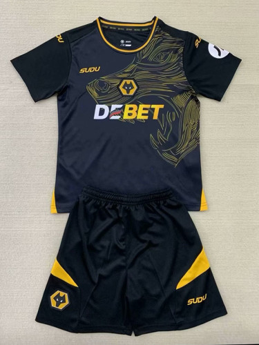 24/25 Wolves Away Kids  Soccer Jersey