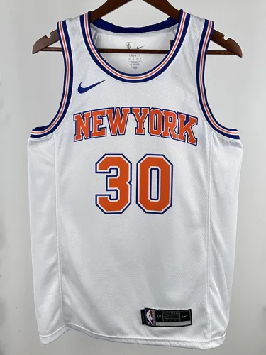 18/19 KNICKS RANDLE #30 White Top Quality Hot Pressing NBA Jersey