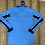 1998/2000 Lazio Home Long Sleeve Retro Soccer Jersey (长袖)