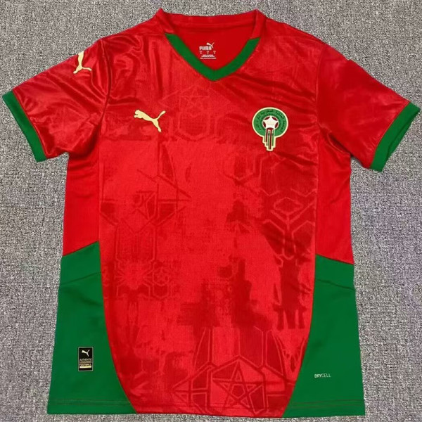 20204 Morocco Home Fans Soccer Jersey