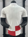 2024 Croatia Home  Player Version Soccer Jersey