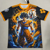 24/25 Japan Dragon Ball Wukong Yellow Fans  Soccer Jersey