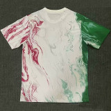 23/24 Italy White Green Training Shirts