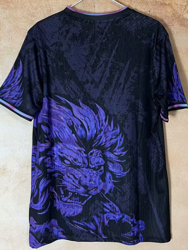 25/26 BAR Purple Lion Head Special Edition Fans Soccer Jersey