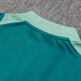 24/25 Italy Green Half Pull Tracksuit  (半拉链、B839)