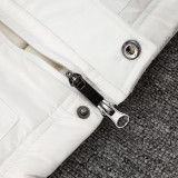 24/25 G262 White Hooded Cotton Coat 白色