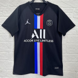 2019/2020 PSG  Jordan Black Retro Soccer Jersey